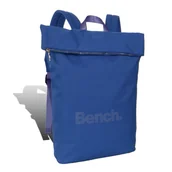 Plecaki - Bench damski młodzieżowy plecak miejski nylonowy niebieski D2ORI314B - miniaturka - grafika 1