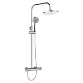 Zestawy prysznicowe - Kolumna prysznicowa z baterią Stone Plus Invena 5907798723362 - miniaturka - grafika 1