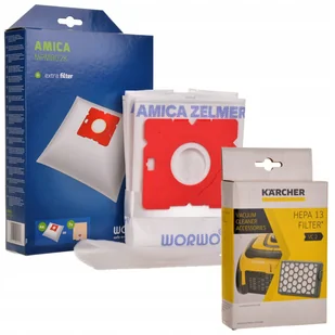4x Worki FILTR zmywalny KARCHER VC 2, VC2 PREMIUM - Worki do odkurzaczy - miniaturka - grafika 1