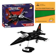 Klocki - Cobi 5859 Samolot MiG-28 Top Gun 332 El. + PŁYTKA - miniaturka - grafika 1
