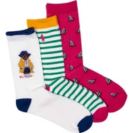 Skarpetki dla dzieci - POLO RALPH LAUREN Skarpety 3-pack - miniaturka - grafika 1