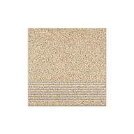 Płytki klinkierowe - Stopnica Milton Beige 29.7x29.7 Cersanit - miniaturka - grafika 1