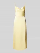 Sukienki - Długa sukienka z lejącym dekoltem model ‘RAVENNA’ - miniaturka - grafika 1