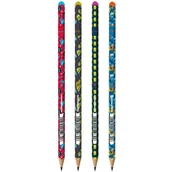 Przybory szkolne - Majewski Ołówek trójkątny HB Monster p72 - miniaturka - grafika 1