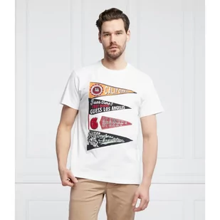 GUESS T-shirt PENNANT | Regular Fit - Koszulki męskie - miniaturka - grafika 1