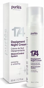 Purles, 174 Depigment Cream, Depigmentujący Krem Rozjaśniający Na Noc, 50ml - Kremy do twarzy Purles, 174 Depigment Cream, Depigmentujący Krem Rozjaśniający Na Noc, 50ml - Kremy do twarzy - miniaturka - grafika 1