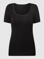 Koszulki i topy damskie - T-shirt z dodatkiem streczu model ‘Zola’ - miniaturka - grafika 1