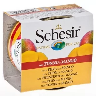 Schesir Tuńczyk z mango 75g - Mokra karma dla kotów - miniaturka - grafika 1