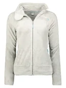 Kurtki damskie - Geographical Norway Kurtka polarowa "Upaline" w kolorze jasnoszarym - miniaturka - grafika 1