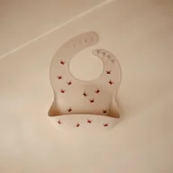 Śliniaki i fartuszki - Mushie Śliniak silikonowy Butterflies - miniaturka - grafika 1