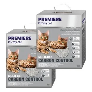 PREMIERE Multi-Cat Żwirek zbrylający 2x10 l - Żwirek dla kotów - miniaturka - grafika 1
