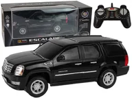Akcesoria i części modelarskie - Auto Cadillac Escalade R/C Czarny Światła Dźwięk 1:16 - miniaturka - grafika 1