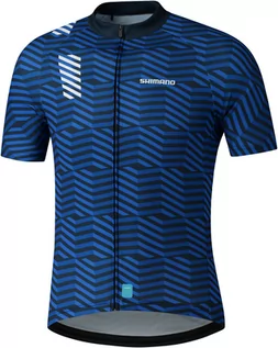 Koszulki rowerowe - Shimano Team Short-Sleeved Jersey Men, niebieski XXL 2022 Koszulki kolarskie - grafika 1