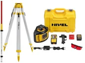 Poziomice, łaty, miary - Niwelator Laserowy Obrotowy Nl540 + Statyw + Łata Nivel System - miniaturka - grafika 1