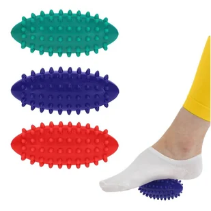 Piłka sensoryczna z wypustkami do masażu 4FIZJO, różne kolory - Akcesoria do rehabilitacji - miniaturka - grafika 1