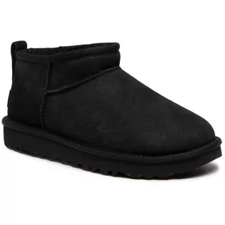 Baleriny - Buty UGG - W Classic Ultra Mini 1116109 Blk - grafika 1