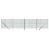 Ogrodzenia - Ogrodzenie ze zgrzewanej siatki, zielone, 2,2x10 m Lumarko! - miniaturka - grafika 1