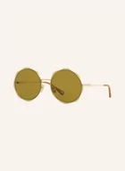 Okulary przeciwsłoneczne - Chloé Okulary Przeciwsłoneczne ch0202s gold - miniaturka - grafika 1