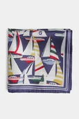 Krawaty i muchy męskie - Poszetka we wzór marynistyczny 00073B70NLA - miniaturka - grafika 1