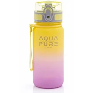 Przybory szkolne - Bidon AQUA PURE yellow/lavender 400ml 511023003 ASTRA - miniaturka - grafika 1