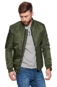 Kurtki męskie - Wrangler, Kurtka męska, Straight Bomber Dusty Olive W4743Wt45, rozmiar S - miniaturka - grafika 1