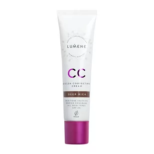 Lumene CC Color Correcting Cream SPF 20 Deep Rich - Kremy CC - miniaturka - grafika 1