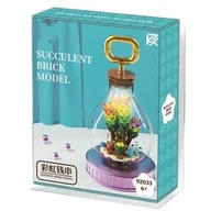 Klocki - Klocki plastikowe QBI Kwiat w kloszu 2 1081279 - miniaturka - grafika 1