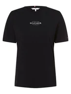 Koszulki i topy damskie - Tommy Hilfiger - T-shirt damski, niebieski - miniaturka - grafika 1