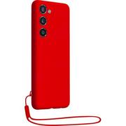 Etui i futerały do telefonów - Etui BIGBEN Silicone Case do Samsung Galaxy S23+ Czerwony - miniaturka - grafika 1