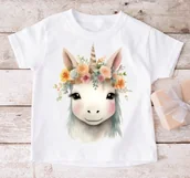 Koszulki dla dziewczynek - Koszulka dla dziewczynki cuteanimals8 - miniaturka - grafika 1