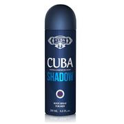 Dezodoranty i antyperspiranty męskie - Cuba Dezodorant perfumowany Shadow 200ml Oryginał - miniaturka - grafika 1