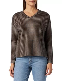 TOM TAILOR Bluza damska, 32409 - Navy Blush Check Ck, XXL - Bluzy damskie - miniaturka - grafika 1