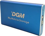 Dyski SSD - DGM My Mobile Storage 128GB Niebieski MMS128BL - miniaturka - grafika 1