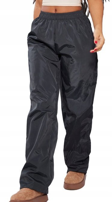 PRETTYLITTLETHING SPODNIE DLA NISKICH SZARE 38 VTS