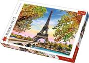 Puzzle - Trefl Puzzle 37330 Romantyczny Paryż 500 elementów ŁÓDŹ 37330 - miniaturka - grafika 1