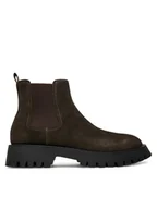 Botki męskie - Guess Sztyblety FMTGOM SUE10 Brązowy - miniaturka - grafika 1