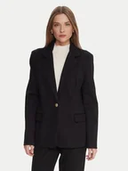 Marynarki i żakiety damskie - Guess Marynarka W5BN66 KCMU2 Czarny Regular Fit - miniaturka - grafika 1