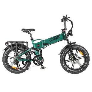 SAMEBIKE RS-A02 Electric Bike, Folding Off Road E-bike, 20*4 Inch Fat Tire, 48V 17Ah Battery, 1200W Motor - Rowery elektryczne - miniaturka - grafika 4