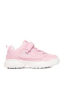 Buty dla dziewczynek - Kappa Sneakersy CEO-SS24-3CK10 Różowy - miniaturka - grafika 1