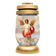 Lampiony i znicze - Lampion 3S 17 Anioł 22,4 cm złoty - miniaturka - grafika 1