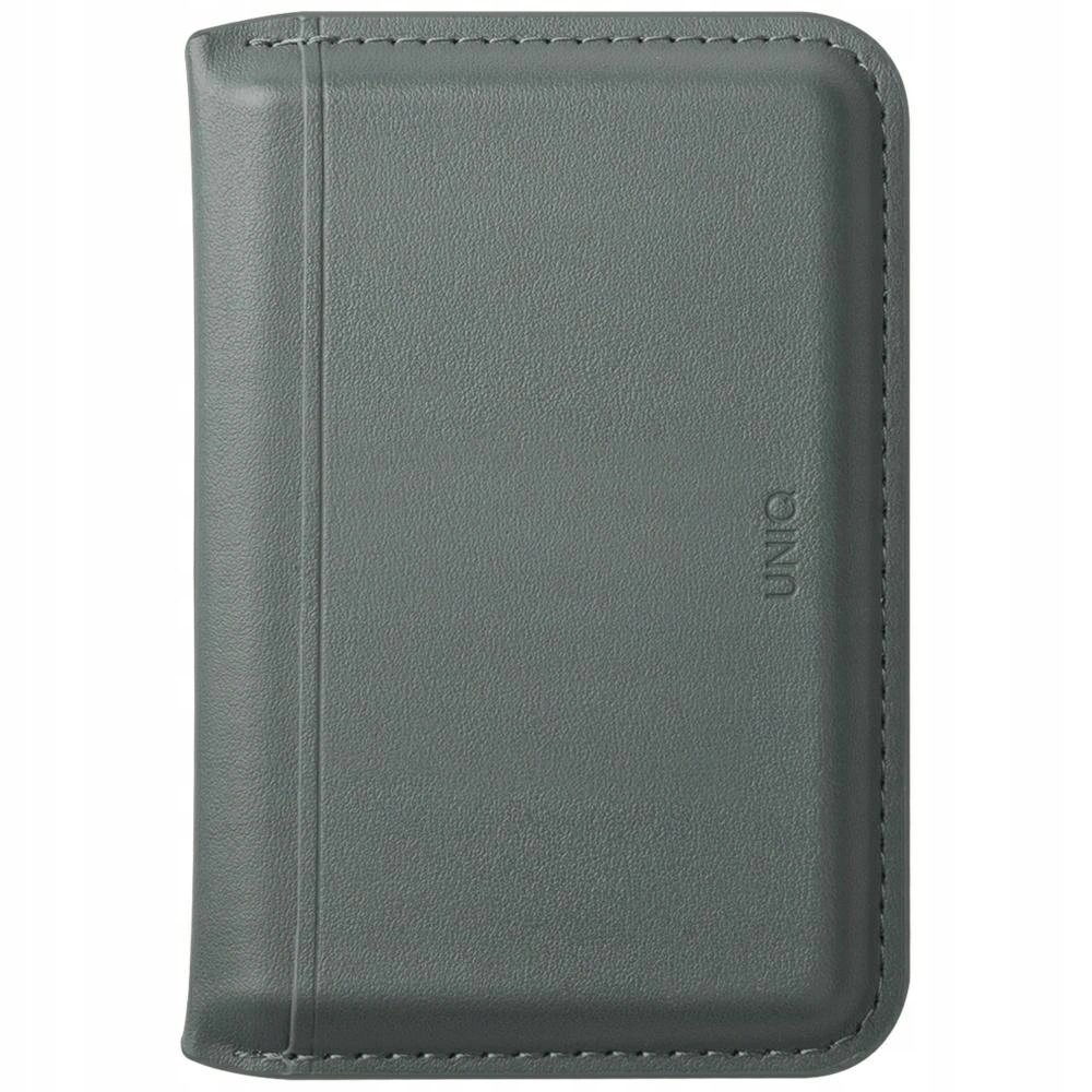 Magnetyczny portfel Rfid Uniq Lyden Ds stojak na telefon zielony