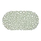 Maty antypoślizgowe - Mata antypoślizgowa GRAVA ECO 68 x 38 cm zielony pastel - miniaturka - grafika 1