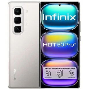 Infinix Hot 50 Pro+ 8/256GB Szary - Telefony komórkowe - miniaturka - grafika 1