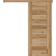 Drzwi wewnętrzne - Classen Skrzydło Falko 80L przesuwne uchwyt stalowy Catania miodowa - miniaturka - grafika 1