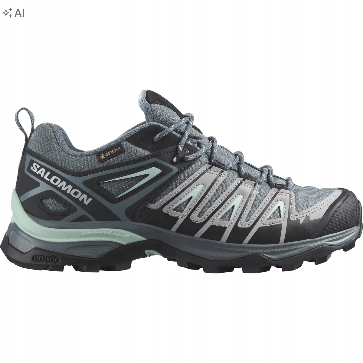 SALOMON X ULTRA PIONEER BUTY TREKKINGOWE DAMSKIE ZE SKÓRĄ 36 6RA