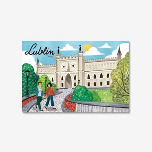 Pocztówka Lublin Zamek Dzień - Kartki okolicznościowe i zaproszenia - miniaturka - grafika 1