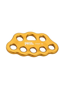 Płytka stanowiskowa Petzl Paw M - yellow - Sprzęt wspinaczkowy - miniaturka - grafika 1