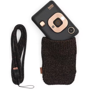 Pokrowiec FUJIFILM do Instax Mini Liplay Czarny - Torby fotograficzne i futerały - miniaturka - grafika 1