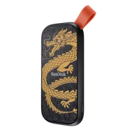 Dyski SSD - SanDisk 1TB Portable Dragon Edition SDSSDE30-1T00-GD25 - miniaturka - grafika 1