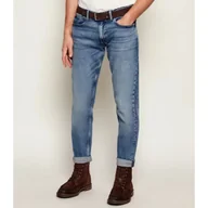 Spodnie męskie - POLO RALPH LAUREN Jeansy PARKSIDE Tapered fit - miniaturka - grafika 1